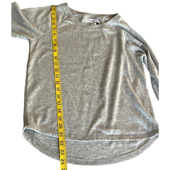 Live Love Lounge Karen Neuburger Sweater Women Small Winter Fall Neutral Minimal - Picture 5 of 8